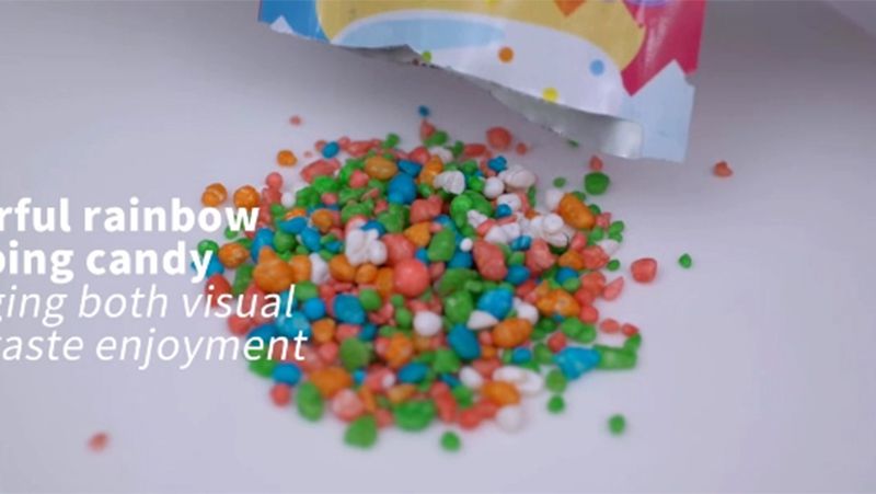 Popping Candy With Candy Coating