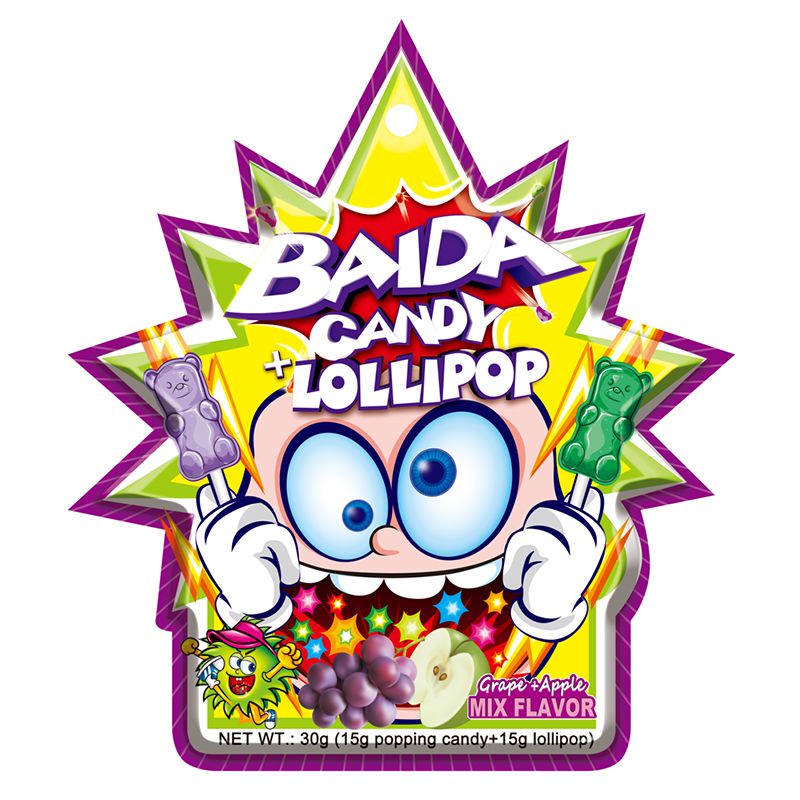 Popping Candy + Lollipop